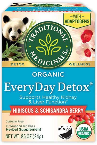 TRADITIONAL MEDICINALS Everyday Herbal Tea Bags Sweet Mint Flavor, 16 Count