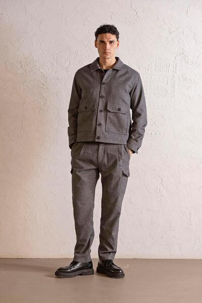 GMG FIRENZE Men's double pocket outer shirt