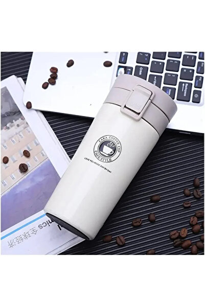 Choice 500ML White 500ml Thermos Coffee Cup Vacuum Flasks Thermal Cup Double ...