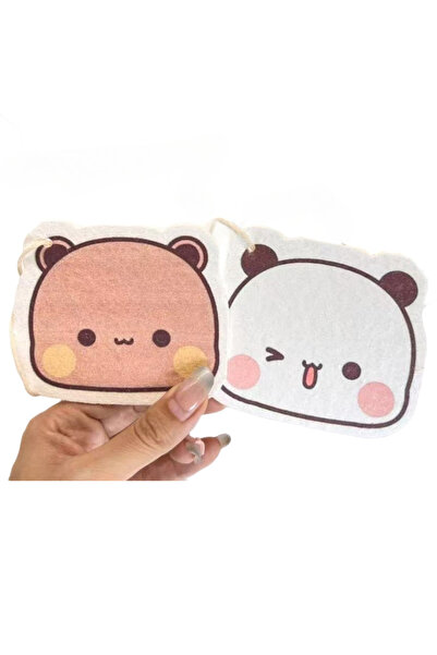 Choice 2pcs Towel Cute Panda Bubu Dudu Carpenter's Cotton Sponge Wipe Kawaii ...