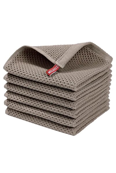 choice2 6 قطع من قماش تنظيف الأطباق والأدوات المنزلية المصنوعة من مادة ماصة ع...