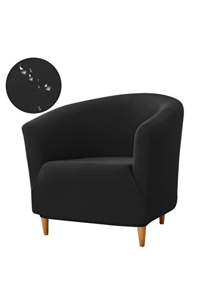 Choice N3 armchair cover Water Repellent Club Sofa Cover Solid Color Tub Chai...