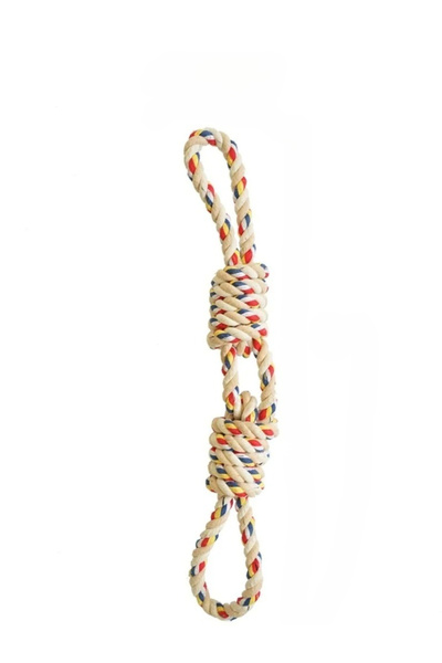 Choice 01 ألعاب حيوانات أليفة لعبة حبل على شكل ضرس للكلاب الكبيرة، ألعاب كلاب...