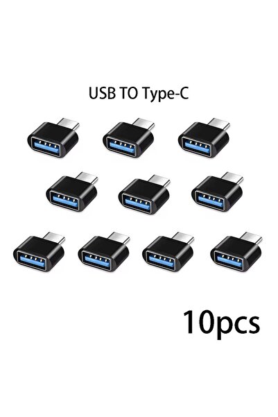 Choice 10 قطع من محول USB من النوع C إلى USB 3.0 USB-C ذكر OTG أنثى موصل بيان...