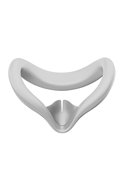 ALLOYSEED Grey Silicone VR Face Cover with Anti-Leakage Nose Pad VR Silicone ...