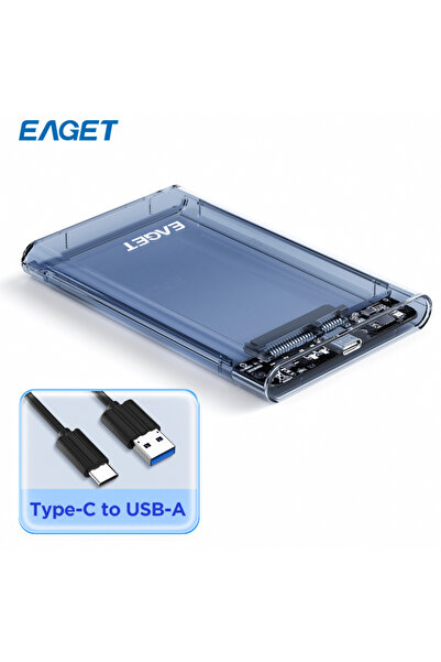Choice 5 Gbps E16 Eaget 5Gbps 2.5" External Hard Drive Box SATA to USB C 3.2 ...
