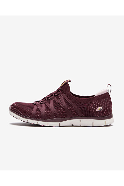 SKECHERS الهدية - حذاء نسائي يومي أنيق باللون البوردو 104152 بلوم