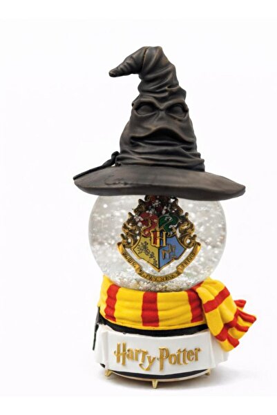 NASYONEL TOYS Harry Potter Temalı Kar Küresi – Hogwarts Armalı Dekoratif Bibl...