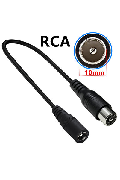 Choice قطعة واحدة من كابل محول موصل DC5521 إلى RCA ذكر DC 5.5X2.1 إلى M12 M16...