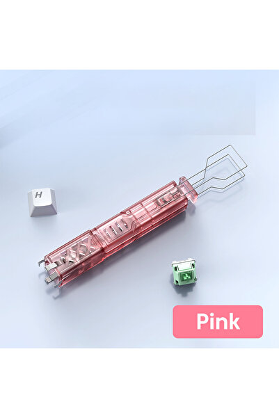 Choice Pink Elough 2 in 1 Keyboard Keycaps Switch Puller Opener Universal Key...
