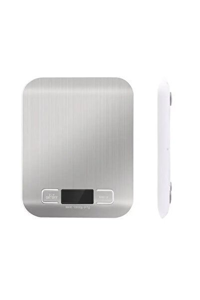 Choice1 ميزان إلكتروني فضي اللون من الفولاذ المقاوم للصدأ، ميزان مطبخ إلكترون...