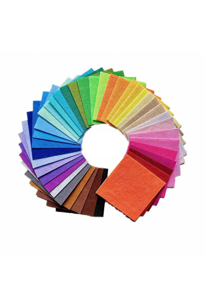 Choice مجموعة أدوات حرفية يدوية من قماش غير منسوج بأربعين لونًا، قماش لباد مل...