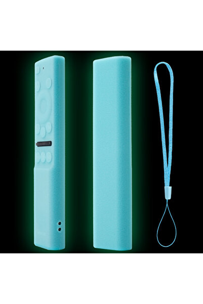 Choice Luminous blue Shockproof Silicone Remote Case for TV Remote BN59-01357...