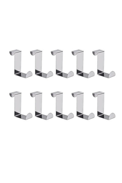 Choice 10pcs 20pcsDrawer Reversible Stainless Steel Hooks, Cabinet Door Towel...