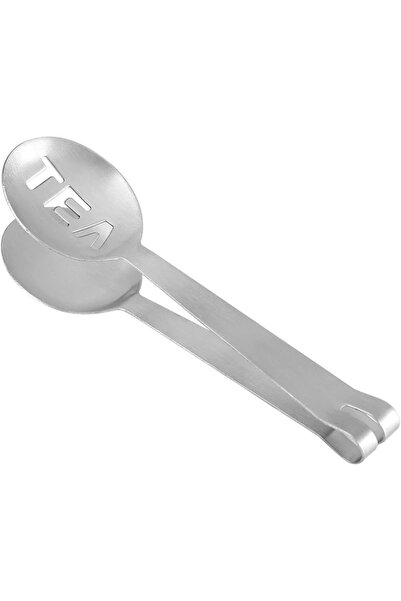 Choice silver Tea Bag Clip Tongs Teabag Squeezer Strainer Holder Grip Spoon M...