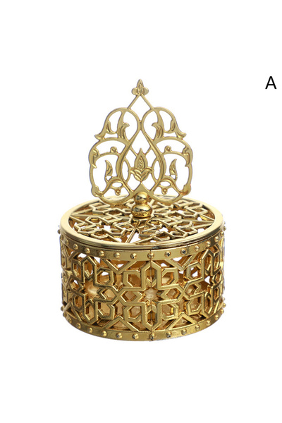 Choice A 1Pc European New Gold Plated Small Box Creative Portable Storage Tab...