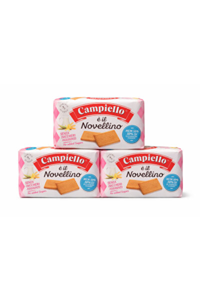 Campiello Set of 3 x È il Novellino Biscuits, no added sugar – 350 g