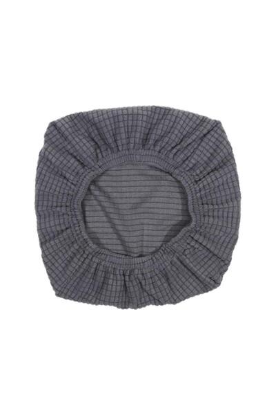 Choice Dark Grey 1PC Stool Cover Chair Cover Dressing Stool Cover Elastic Cha...