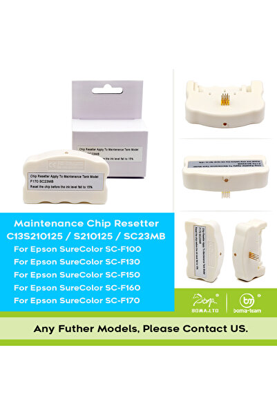 Choice Chip Resetter For Epson SureColor F170 F100 F130 F160 SC-F100 SC-F130 ...