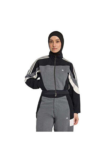 adidas TRACKTOP Kadın Siyah Sweatshirt JW7289