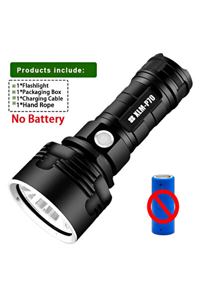 Choice LITHIUM ION black P70-No battery High Power XHP70 LED Flashlight Tacti...