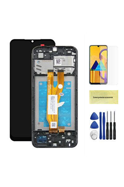 Choice1 شاشة عرض سوداء بإطار A032F لهاتف سامسونج A03 كور LCD A032 SM-A032F/DS...