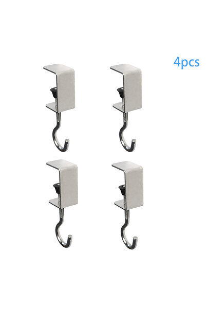 Choice خطافات طاولة فولاذية قابلة للدوران 360 درجة، مقاس A4، قطعة واحدة/قطعتا...