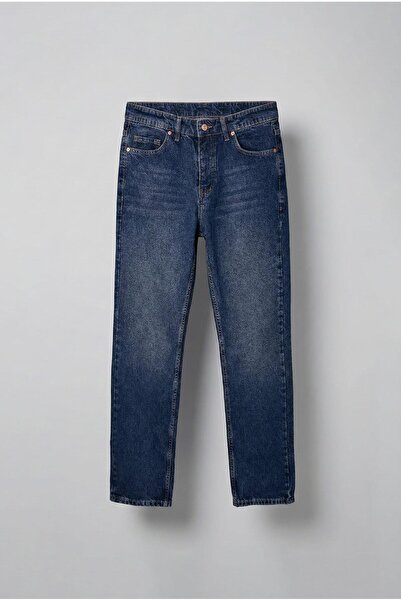 ablukaonline Men's Baggy Fit Jean Dark Blue