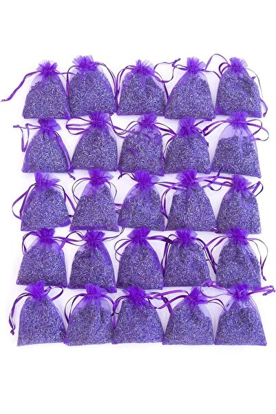Choice 25Pcs Natural Lavender Dried Flowers 25 Bags Of Pure For Drawers Cabin...