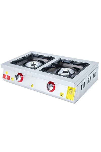 DRN Set Üstü Ocak 2'li - 80x45 - Gazlı