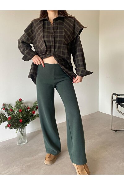 Marka Giyim Knitted Loose Trousers