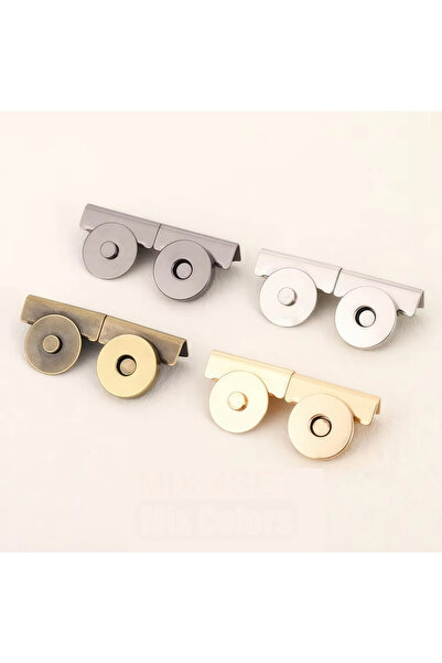 Choice8 8 sets Mix Colors 4/8 sets Seamless Magnetic Button Magnet Buckle Hid...