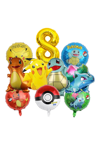Choice مجموعة أخرى من بالونات الحفلات الكرتونية الذهبية - 8 بالونات فويل على ...