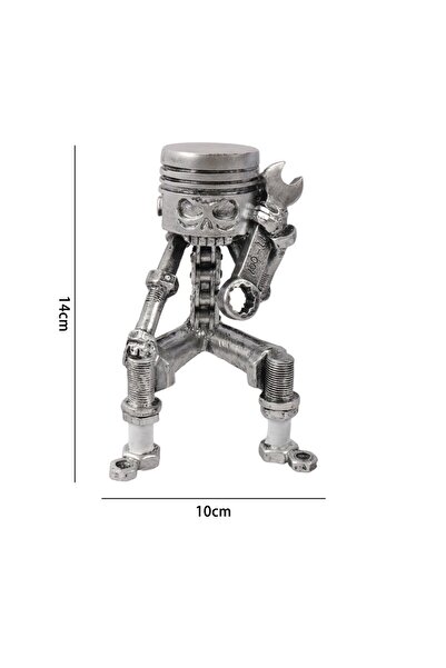 Choice Wrench skull Modern Home Decor Figurines & Sculptures - Unique Room De...