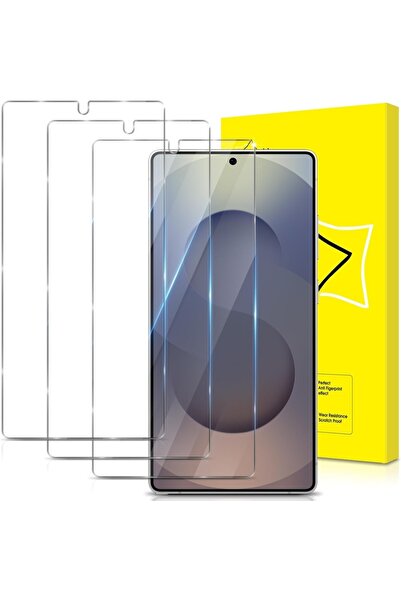 Choice4 واقي شاشة زجاجي مقوى بتقنية النانو لهاتف Galaxy S25 Ultra، 3 قطع