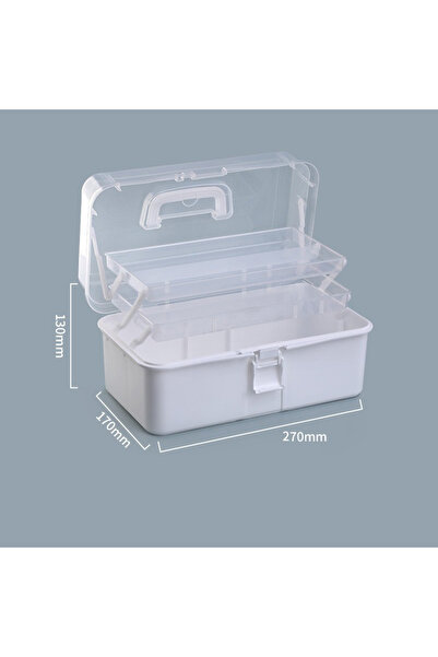 Choice حقيبة أدوات فنية ثلاثية الطبقات G1210A - تنظم الفرش والدهانات واللوحات...