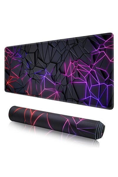 Sumkyle Large Gaming Mouse Pad, Extended Desk Mousepad with Stitched Edges, N...