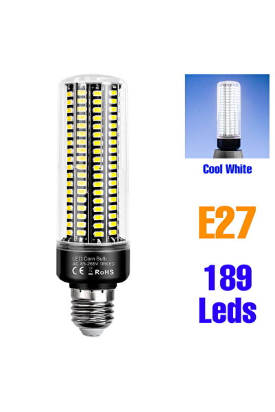 Choice E27 30W Cool White 30W LED Corn Bulb E27/E26 Indoor Bulbs 220V Ceiling...