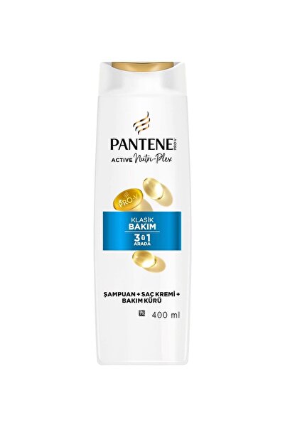 Pantene Pro-V 3 Pcs Pantene Basic Care 3in1 Shampoo 400 ml