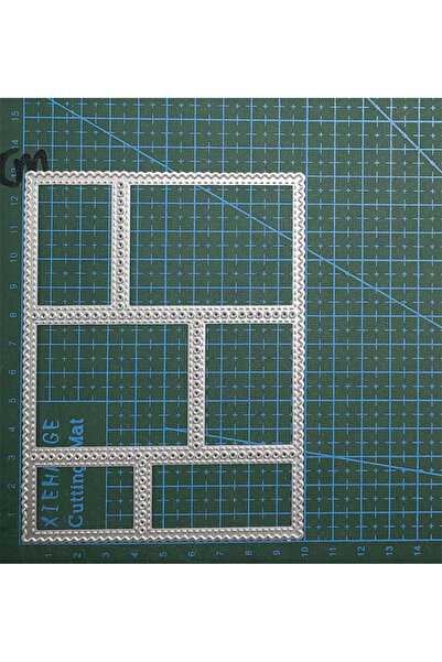 Choice DM-2897 قالب تقطيع معدني مستطيل الشكل لتزيين الإطارات، مناسب لأعمال ال...