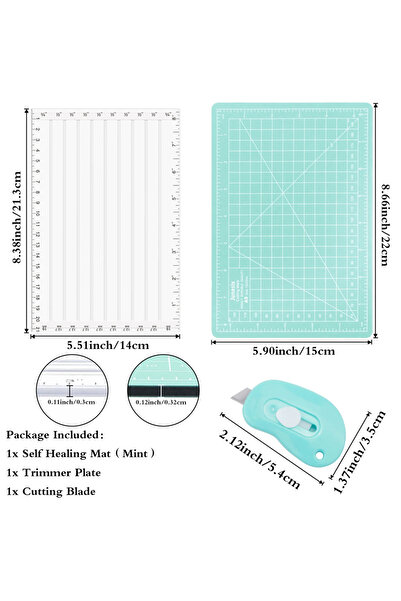 Choice1 مجموعة واحدة من قواطع ورق القصدير من مينت كرافت، أداة تشذيب سريعة للو...