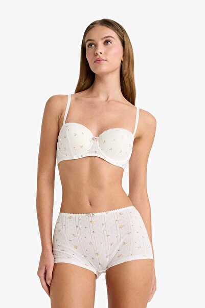 DeFacto Бикини с дантелени детайли и флорални мотиви G0323AX25AU