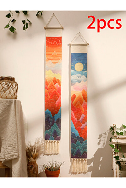 Choice M01846-M01847 Multiple Styles Sunrise And Sunset Tapestry Boho Moon Ho...