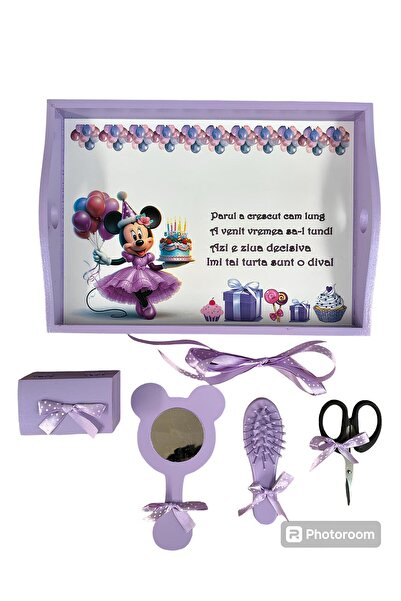 Inovius Tavita Turta cu 6 Piese - Petrecere cu Minnie - TPT44