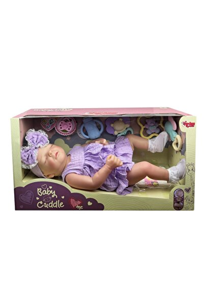 ALBİOYUNCAK Kutulu 43 Cm Aksesuarlı Gerçekçi Bebek