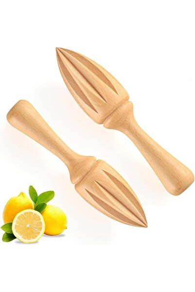 Arabest Hand Held Citrus Juicer, Wooden Lemon Juicer Hand Tool, Manual Wooden...