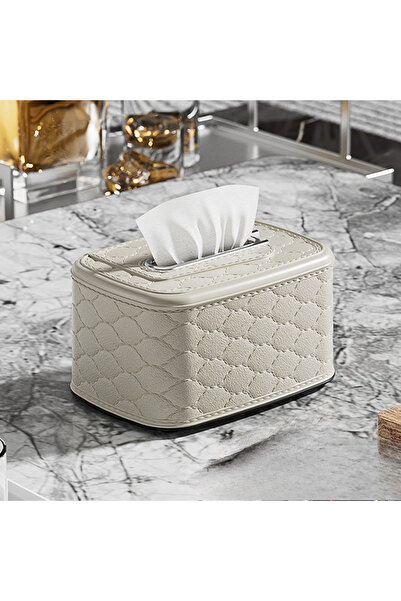Choice White Light luxury tissue box new multi-functional storage living room...