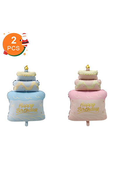 Choice Other 38.58inch 2pcs 2pcs birthday cake balloons, birthday balloons, c...