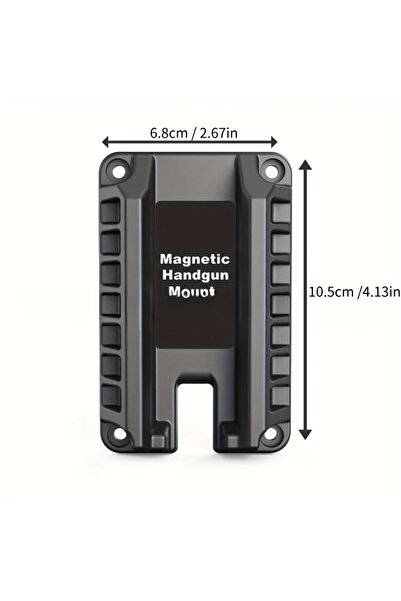 Choice 1PC 1pc Ultra-Strong Quick Draw Magnetic Mount Holster - Safe, Swift A...