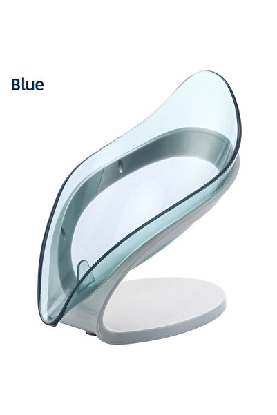 Choice صحن صابون متعدد الوظائف أزرق اللون، مزود بقاعدة قابلة للفصل، مصنوع من ...